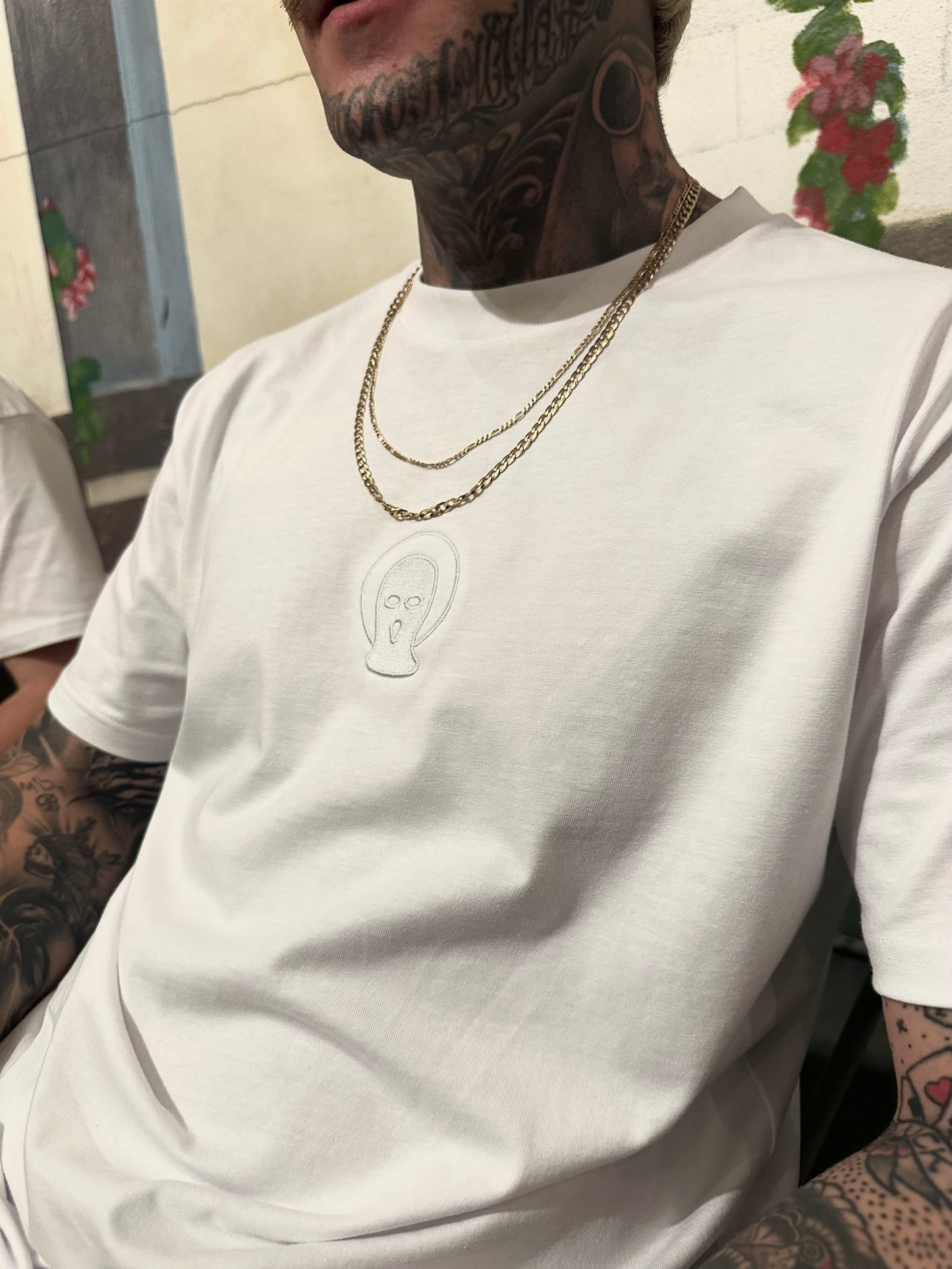 White Vigilante Tee